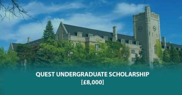 QUEST Undergraduate Scholarship